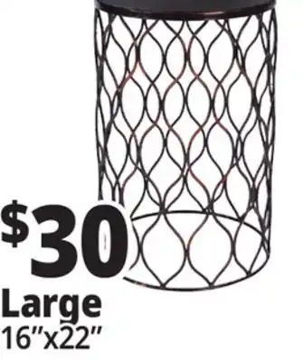 Ocean State Job Lot Patio Side Table offer