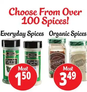 Ocean State Job Lot Spices offer