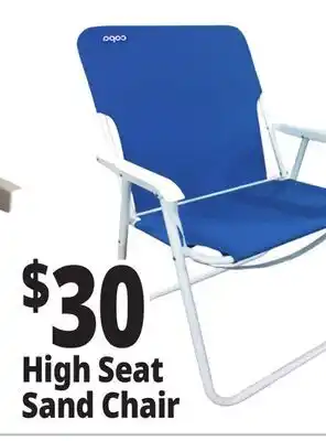 Ocean State Job Lot High Seat Sand Chair offer