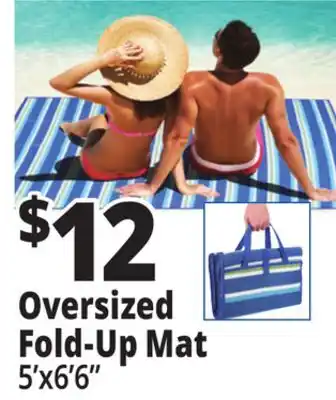 Ocean State Job Lot Oversized Fold-Up Mat offer