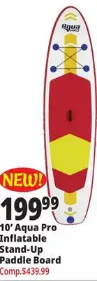 Ocean State Job Lot 10' Aqua Pro Inflatable Stand-Up Paddle Board offer