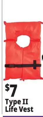 Ocean State Job Lot Type II Life Vest offer