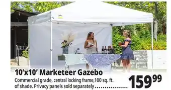 Ocean State Job Lot 10'x10' Marketeer Gazebo offer