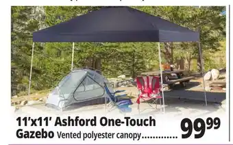 Ocean State Job Lot 11'x11' Ashford One-Touch Gazebo offer