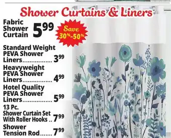 Ocean State Job Lot Fabric Shower Curtain offer