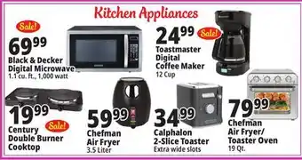 Ocean State Job Lot Digital Microwave offer