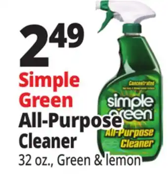 Ocean State Job Lot All-Purpose Cleaner offer