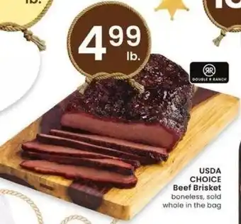 Albertsons USDA CHOICE Beef Brisket offer