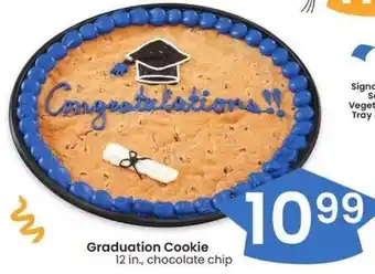 Albertsons Graduation Cookie 12 in., chocolate chip offer