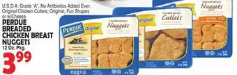 Bravo Supermarkets PERDUE BREADED CHICKEN BREAST offer