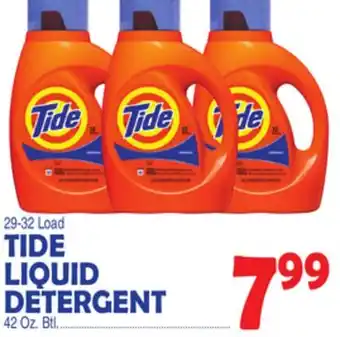 Bravo Supermarkets TIDE LIQUID DETERGENT offer