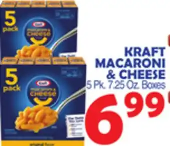 Bravo Supermarkets KRAFT MACARONI & CHEESE offer