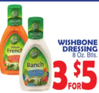 Bravo Supermarkets WISHBONE DRESSING offer