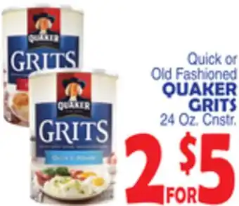 Bravo Supermarkets QUAKER GRITS offer