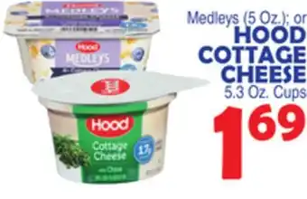 Bravo Supermarkets HOOD COTTAGE CHEESE 5.3 Oz. Cups offer