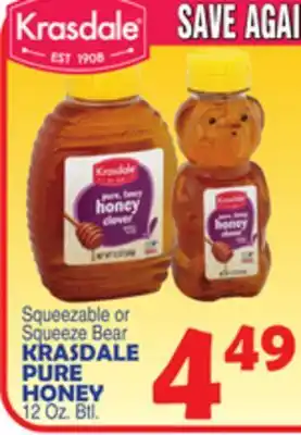 Bravo Supermarkets KRASDALE PURE HONEY offer