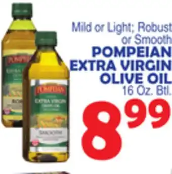 Bravo Supermarkets POMPEIAN EXTRA VIRGIN OLIVE OIL offer