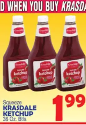 Bravo Supermarkets KRASDALE KETCHUP offer