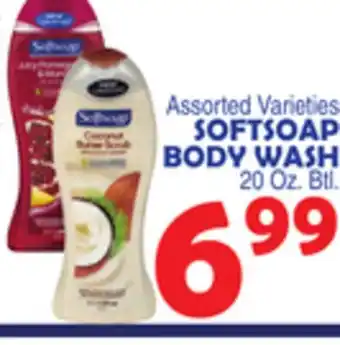 Bravo Supermarkets SOFTSOAP BODY WASH offer