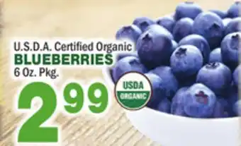 Bravo Supermarkets BLUEBERRIES offer