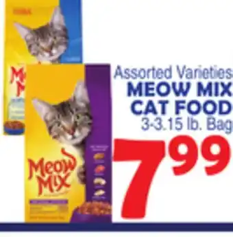 Bravo Supermarkets MEOW MIX CAT FOOD offer