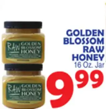 Bravo Supermarkets GOLDEN BLOSSOM RAW HONEY offer