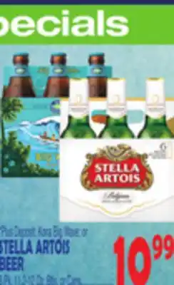 Bravo Supermarkets STELLA ARTOIS BEER offer