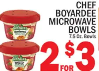C Town CHEF BOYARDEE MICROWAVE BOWLS offer