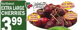 C Town EXTRA LARGE CHERRIES offer
