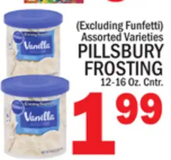 C Town PILLSBURY FROSTING offer