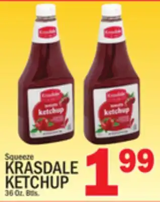 C Town KRASDALE KETCHUP offer