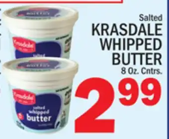 C Town KRASDALE WHIPPED BUTTER offer
