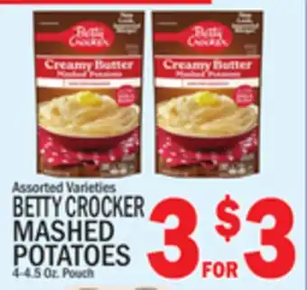 C Town BETTY CROCKER MASHED POTATOES offer