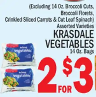 C Town KRASDALE VEGETABLES offer