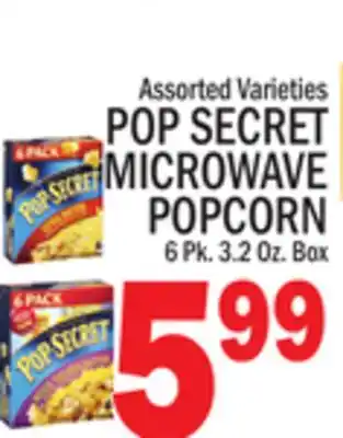 C Town POP SECRET MICROWAVE POPCORN offer