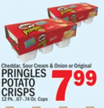 C Town PRINGLES POTATO CRISPS offer