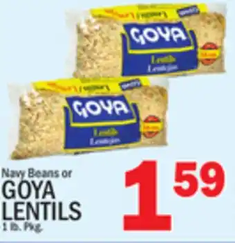 C Town GOYA LENTILS offer