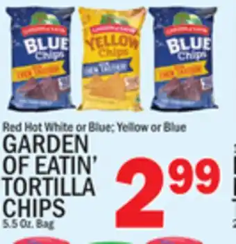 C Town GARDEN OF EATIN' TORTILLA CHIPS offer