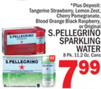 C Town S. PELLEGRINO SPARKLING WATER offer