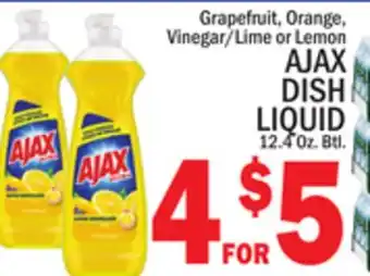 C Town AJAX DISH LIQUID offer