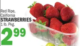 C Town STRAWBERRIES offer