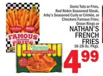 C Town NATHAN'S FRENCH FRIES offer