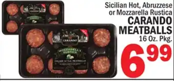 C Town CARANDO MEATBALLS offer