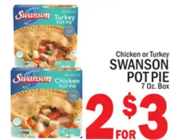 C Town SWANSON POT PIE offer