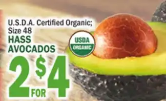 C Town HASS AVOCADOS offer