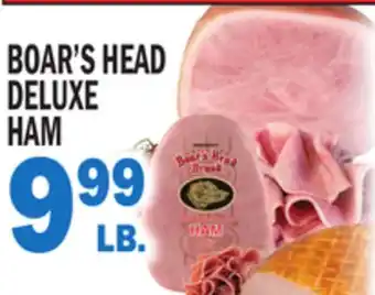 C Town BOAR'S HEAD DELUXE DELUXE HAM offer