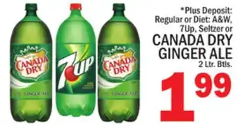 C Town CANADA DRY GINGER ALE offer