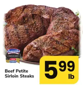 ACME Beef Petite Sirloin Steaks offer