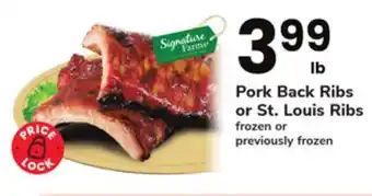 ACME Pork Back Ribs or St. Louis Ribs offer