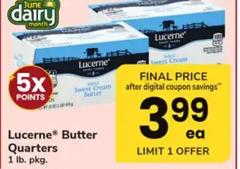 ACME Lucerne Butter Quarters offer